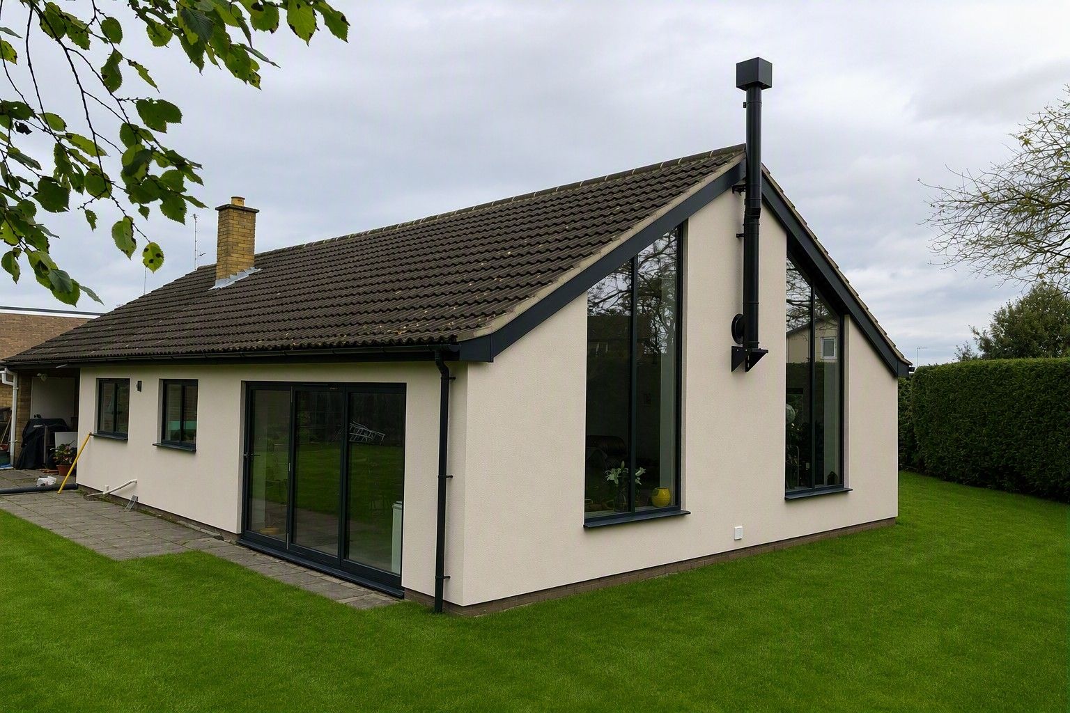 Gable extension to a bungalow completed by Ablewood